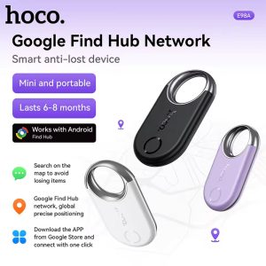 Hoco E98A Starry Wireless Tracker for Android - Black - Image 4