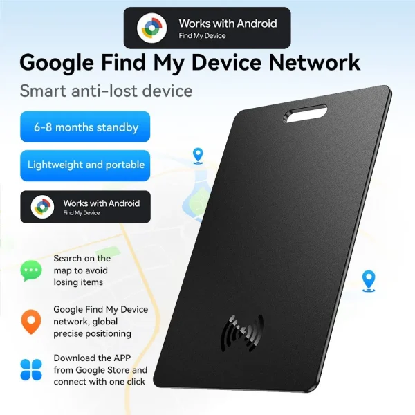 Hoco E97A Smart Wireless Tracker - Black - Image 4