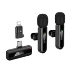 Hoco L20A Fair Dual Mic Wireless Microphone - Black