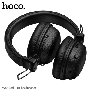 Hoco W64 Earl Ⅱ Wireless Headphones - Black - Image 3