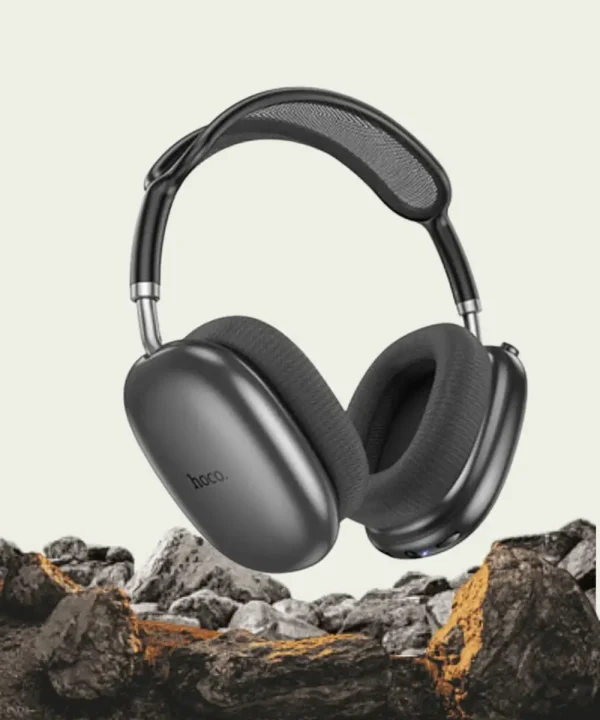 Hoco W55 Pleasing Wireless Headphones - Green - Image 2