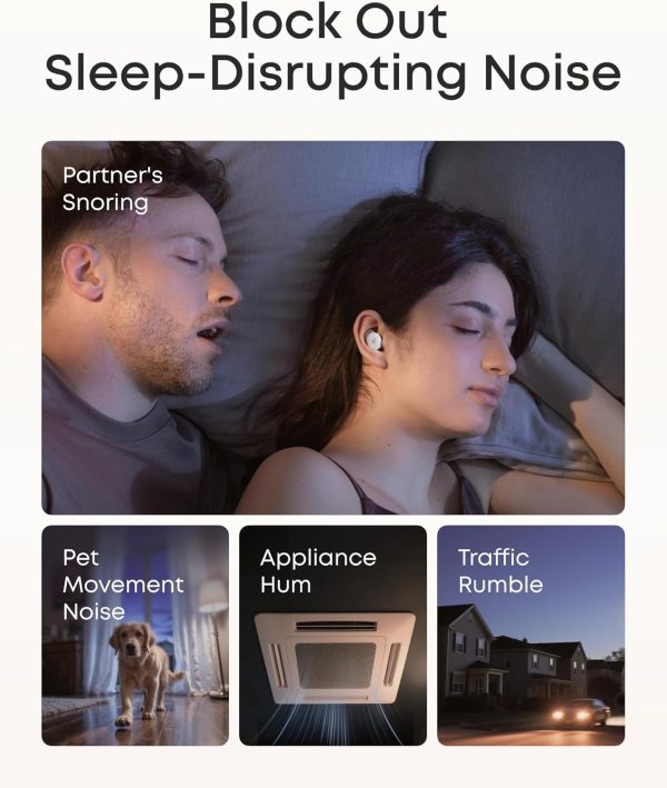 Anker Soundcore Sleep A30 Earbuds - White - A3954H21 - Image 2
