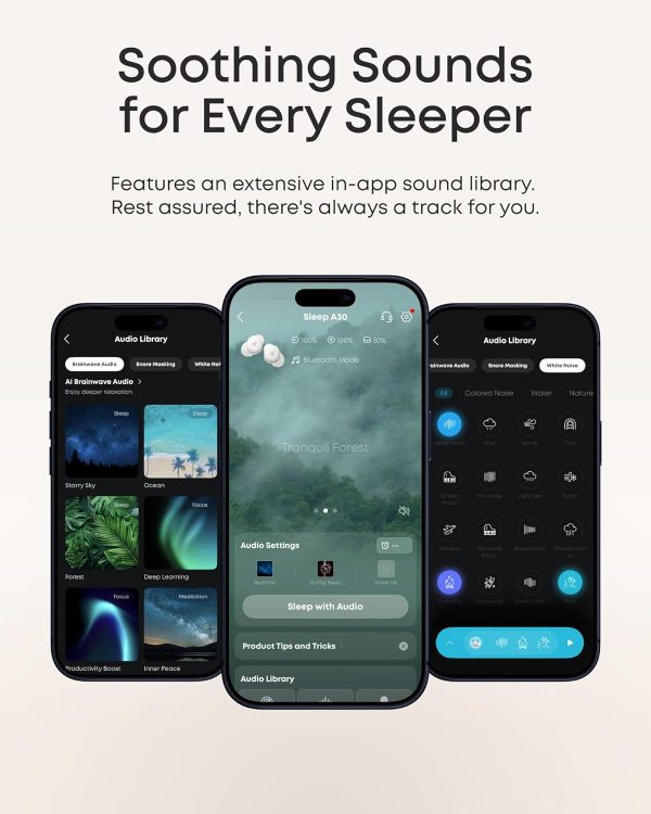 Anker Soundcore Sleep A30 Earbuds - White - A3954H21 - Image 7