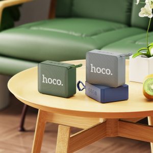 Hoco BS51 Gold Brick Sports Speaker - Black - Image 3