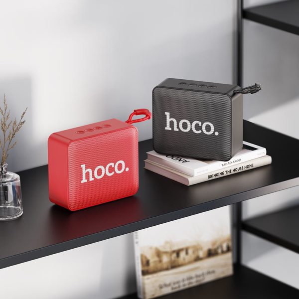 Hoco BS51 Gold Brick Sports Speaker - Black - Image 2