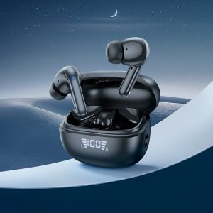 Hoco EQ5 Energy Earbuds - Black - Image 2