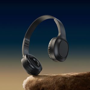 Hoco W46 Wireless Headphones - Grey - Image 2