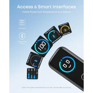Anker 100W 3 Ports Charger - Dark Grey - B2697JZ1- OP - Image 3
