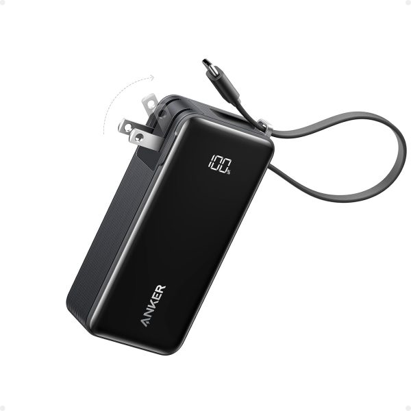 anker 3 in 1 powerbank main Anker 3 in 1 10000mAh Compact Travel Power Bank, Foldable Plug Best Price in Pakistan