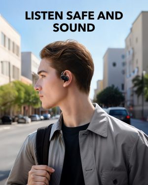 Anker Soundcore V20i Open Ear Earbuds - A3876H11 - Black - OP - Image 4