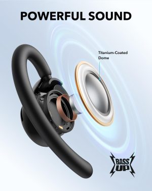 Anker Soundcore V20i Open Ear Earbuds - A3876H11 - Black - OP - Image 5