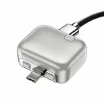 Automatic Pop off Charging Disconnector Type-C 140W - Grey