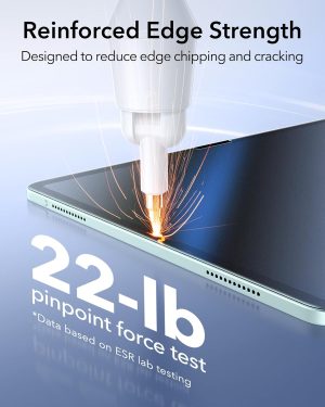 iPad 11 Gen A16 / 10 Gen A14 ESR UltraFit Paper Feel Tempered Glass - 2 Pack - Image 6