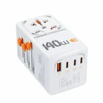 Tessan 140W Travel Adapter TS-WTA05 - White