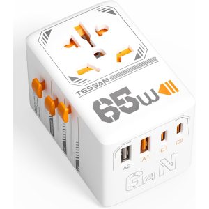 Tessan 65W Travel Adapter TS-WTA03 Best Price in Pakistan
