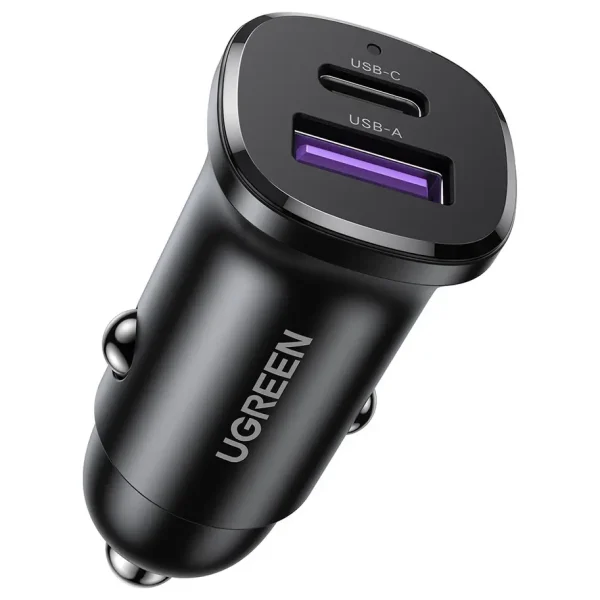 UGREEN 25845 30W 2-Ports Fast Car 1 Ugreen 25845 30W Car Charger Best Price in Pakistan