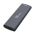 Amaze A222 Aluminum Alloy NVME M.2 SSD Enclosure - Grey - BIS