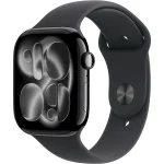 Apple Watch Series 11 GPS 46mm Smartwatch Sports Band - Jet Black - OP