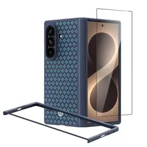 z fold 8 ultra armorgrid pro case blue